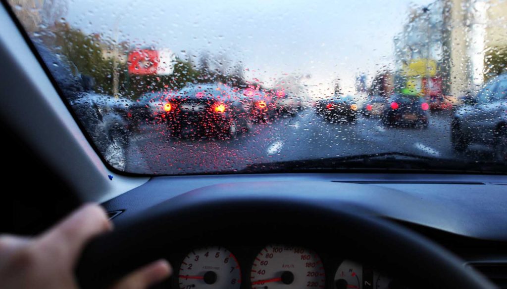 Conducción en lluvia